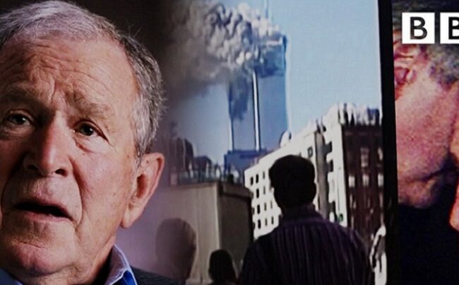 9/11: George Bush Finds Out About the Attack on the South Tower＝YouTubeチャンネルBBCより