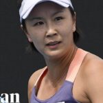 Peng Shuai: China faces global backlash over disappearance of tennis star　YouTubeチャンネルGuardian Sportより