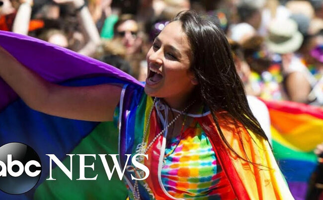 YouTubeの「It was like a dream': Trans advocate Jazz Jennings on gender confirmation surgery」＝「ABC news」チャンネル より