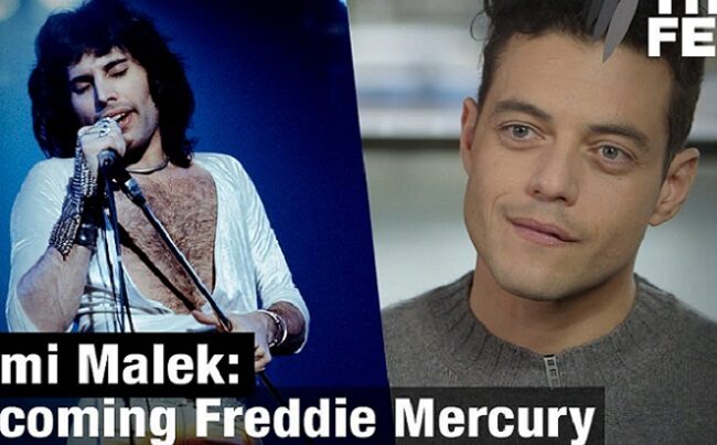 YouTubeの「Rami Malek : Becoming Freddie Mercury」＝「The Feed」チャンネル より