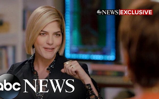 YouTubeの「Actress Selma Blair opens up about 'tears' and 'relief' of MS diagnosis 」＝GMA Good morning America チャンネルより