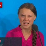 YouTubeのClimate activist Greta Thunberg rebukes world leaders＝Sky News チャンネルより