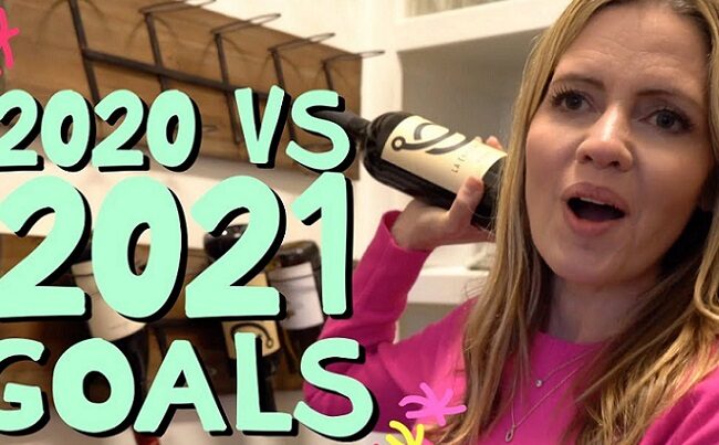 2020 vs 2021 Goals Holderness Family Vlogsチャンネルより