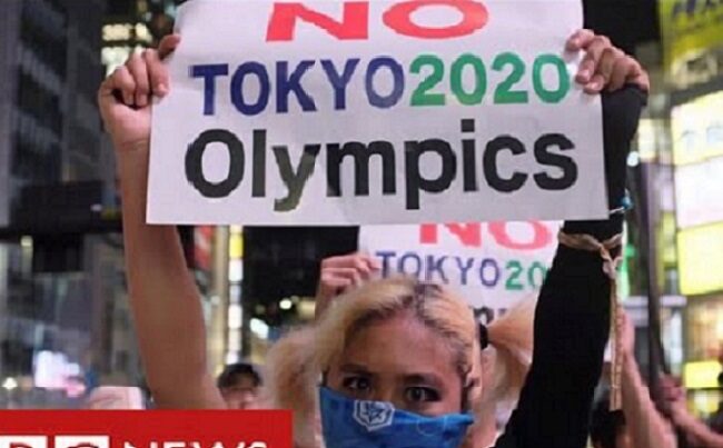 Japan argues over looming Olympics as Covid emergency extended　　YouTubeチャンネルBBC NEWSより